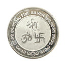 999 Pure Silver Ganesh Lakshmi & Saraswati 10 Gram Meena Coin