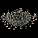 925 Sterling Silver Designer Necklace Set - Design