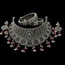 925 Sterling Silver Designer Necklace Set - Design