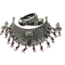 925 Sterling Silver Designer Necklace Set - Design