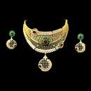 925 Sterling Silver Designer Choker Necklace Set - Design