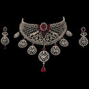 925 Sterling Silver Designer Choker Necklace - Design