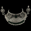 925 Sterling Silver Designer Necklace Set - Design