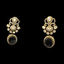 925 Sterling Silver Designer Long Necklace & Earring Set - Victorian Style