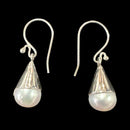 925 Sterling Silver Natural Pearl Earrings - Design