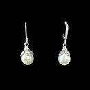 925 Sterling Silver Natural Pearl Earrings - Design
