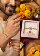 925 Sterling Silver OM Rakhi