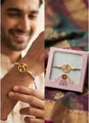 925 Sterling Silver Ganesha Rakhi