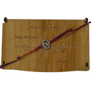 925 Sterling Silver Shiva Rakhi Designer Gift Set