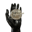 925 Silver 3.5 inch Small Puja Thali -3.5" Set