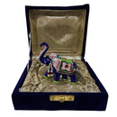 925 Sterling Silver handcrafted 3.0-inch long Meena Elephant