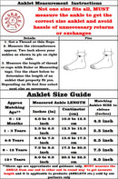 925 Sterling Silver Kids 2.0mm Box Chain Designer Bell Anklet - Style