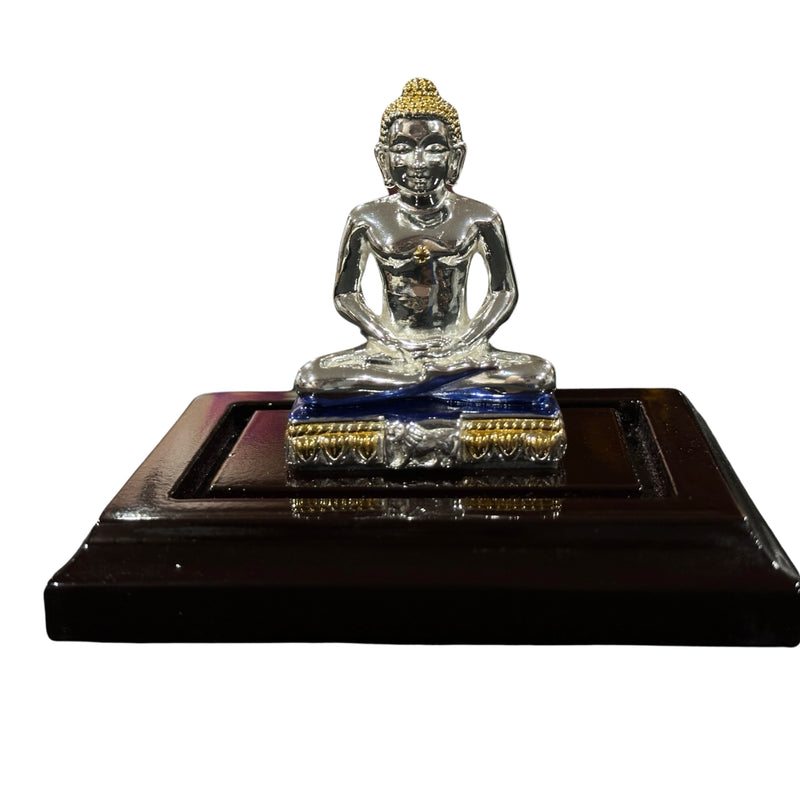 999 Pure Silver Mahavir Ji Idol / Statue / Murti (Figurine