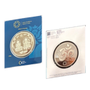 999 Pure Silver Ganesha Lakshmi MMTC Certified 50 Gram Sealed Coin