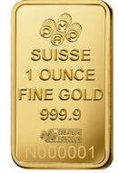1 oz Gold Bar - PAMP Suisse