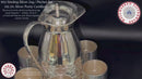 925 Sterling Silver Hallmarked 1200ml Water Pitcher & 225ml Six Tumbler Set