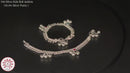 700 Silver Kids Traditional Meena Queen Anklet - Style