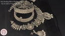 925 Sterling Silver Designer Necklace Set - Design