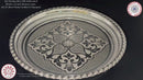 925 Sterling Silver Hallmarked Designer BIG Puja Plate - Style