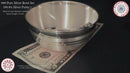 999 Pure Silver Hallmarked 200ml Bowl & Spoon for Youth / Adults -4.0 inch Designer Set