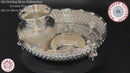 925 Sterling Silver 8.0 inch Hallmarked Exclusive Puja Set - 8.0" Set