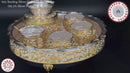 925 Sterling Silver 10 inch Hallmarked Exclusive Designer Ashta Lakshmi Puja Set - 10.0" Set