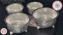 925 Sterling Silver Designer Puja Bowl with Stand - Style