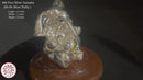 999 Pure Silver BIG Ganesh / Ganpathi 3.0-inch Tall idol / Statue / Murti (Figurine