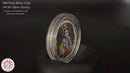 999 Pure Silver Baby Krishna Color 10 Gram Coin