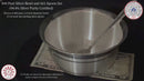 999 Pure Silver Hallmarked 400ml Heavy Bowl & Spoon Set - 5.0-inch Set