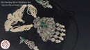 925 Sterling Silver Designer Long Necklace Set - Design