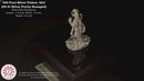 999 Pure Silver Lord Vishnu (Satya Narayan) – 2.5-Inch-Tall Statue / Murti (Figurine
