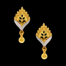 916 Twenty Two Karat (22Kt) Hallmarked Gold Kids / Youth Earrings -Style
