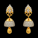 916 Twenty Two Karat (22Kt) Hallmarked Gold Small Jhumki (Jimki) -Style