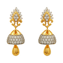 916 Twenty Two Karat (22Kt) Hallmarked Gold Small Jhumki (Jimki) -Style