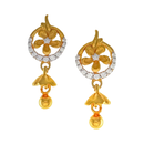 916 Twenty Two Karat (22Kt) Hallmarked Gold Small Jhumki (Jimki) -Style