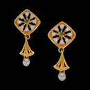 916 Twenty Two Karat (22Kt) Hallmarked Gold Small Jhumki (Jimki) -Style