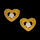 916 Twenty Two Karat (22Kt) Hallmarked 3mm Gold Studs - Style