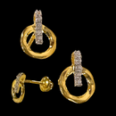 916 Twenty Two Karat (22Kt) Hallmarked 7mm Gold Studs  -Style