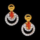 916 Twenty Two Karat (22Kt) Hallmarked 7mm Gold Studs  -Style