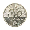 999 Pure Silver Ganesha Lakshmi & Saraswati 5 Gram Coin - Figurine