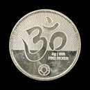 999 Pure Silver Ganesha Lakshmi & Saraswati 5 Gram Coin - Figurine