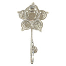 925 Sterling Silver Hallmarked Pancha Aarti / Harathi stand- Style