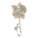 925 Sterling Silver Hallmarked Pancha Aarti / Harathi stand- Style