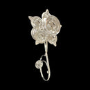 925 Sterling Silver Hallmarked Pancha Aarti / Harathi stand- Style