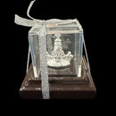 999 Pure Silver Tirupathi Balaji / Venkateshwara  idol - 1.25-inch Tall Statue / Murti  (Figurine