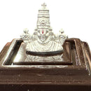 999 Pure Silver Tirupathi Balaji / Venkateshwara  idol - 1.25-inch Tall Statue / Murti  (Figurine
