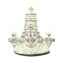 999 Pure Silver Tirupathi Balaji / Venkateshwara  idol - 1.25-inch Tall Statue / Murti  (Figurine