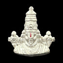 999 Pure Silver Tirupathi Balaji / Venkateshwara  idol - 1.25-inch Tall Statue / Murti  (Figurine