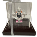 999 Pure Silver Tirupathi Balaji idol - 3.0-inch Tall Statue / Murthi (Figurine